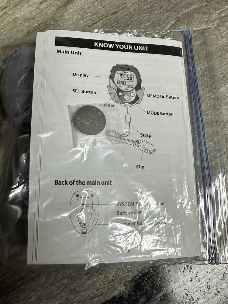 Omron Pedometer NIP