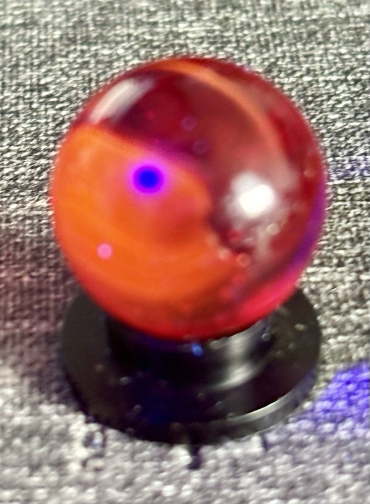 VTG Master Made Ruby Marble .63” UV Reactive