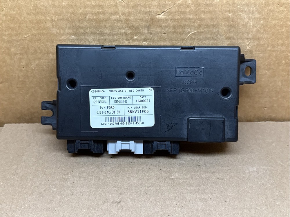 2017 Ford Escape Front Left Driver Side Seat Memory Module GJ5T-14C708-BD