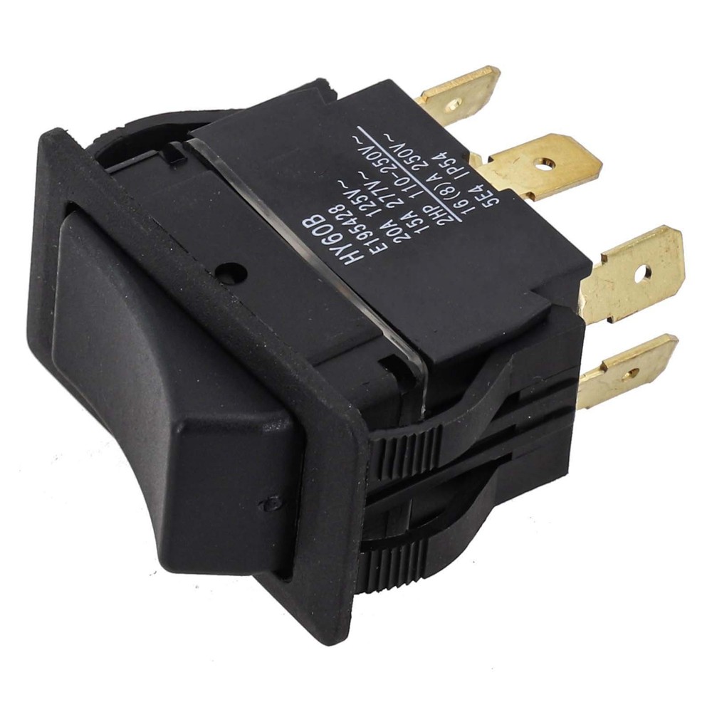 HY60B Robust Rocker Switch Designed to Handle Strong Power Loads Efficiently