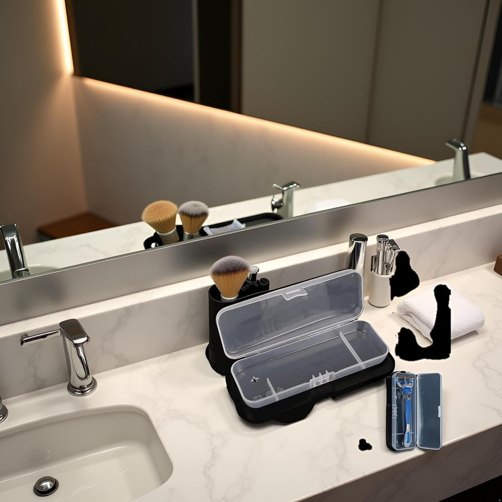 Transparent Shaving Box for Shaver Razor, Razor Protector Plastic