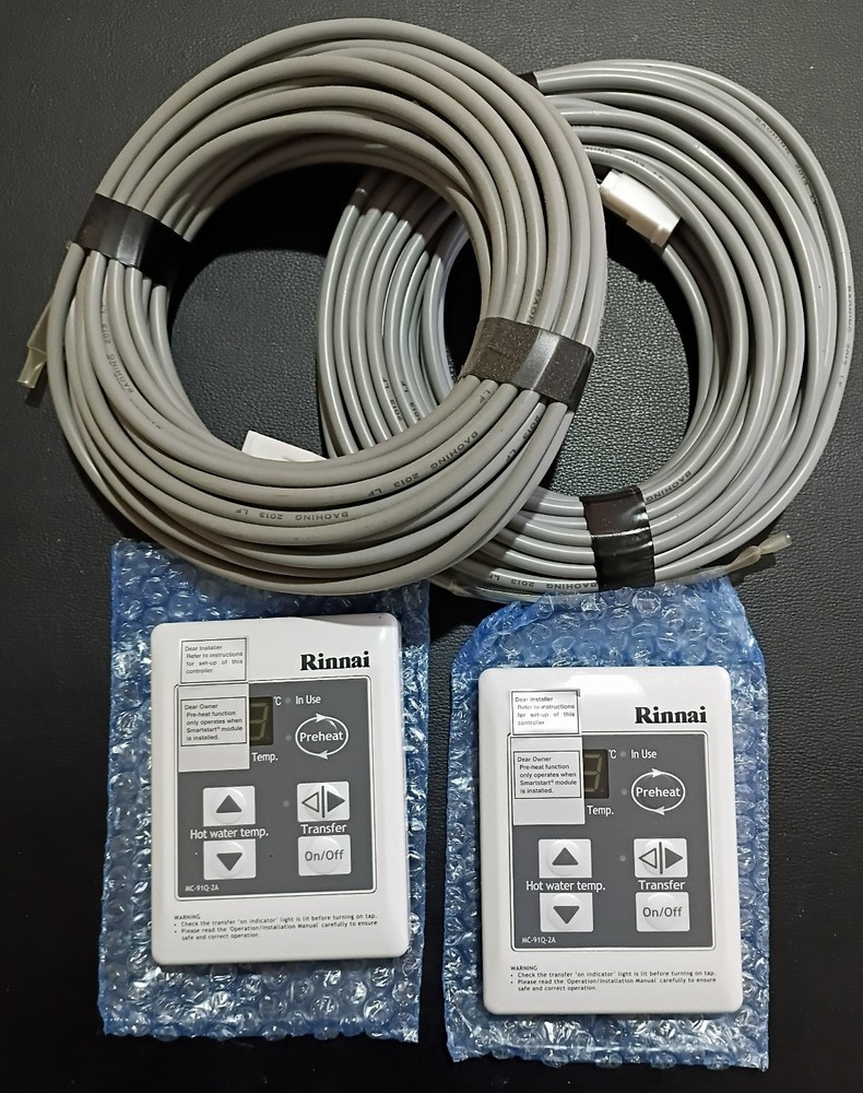 Rinnai MC91Q2A (Universal Controller) Remote Control x 2 Brand New