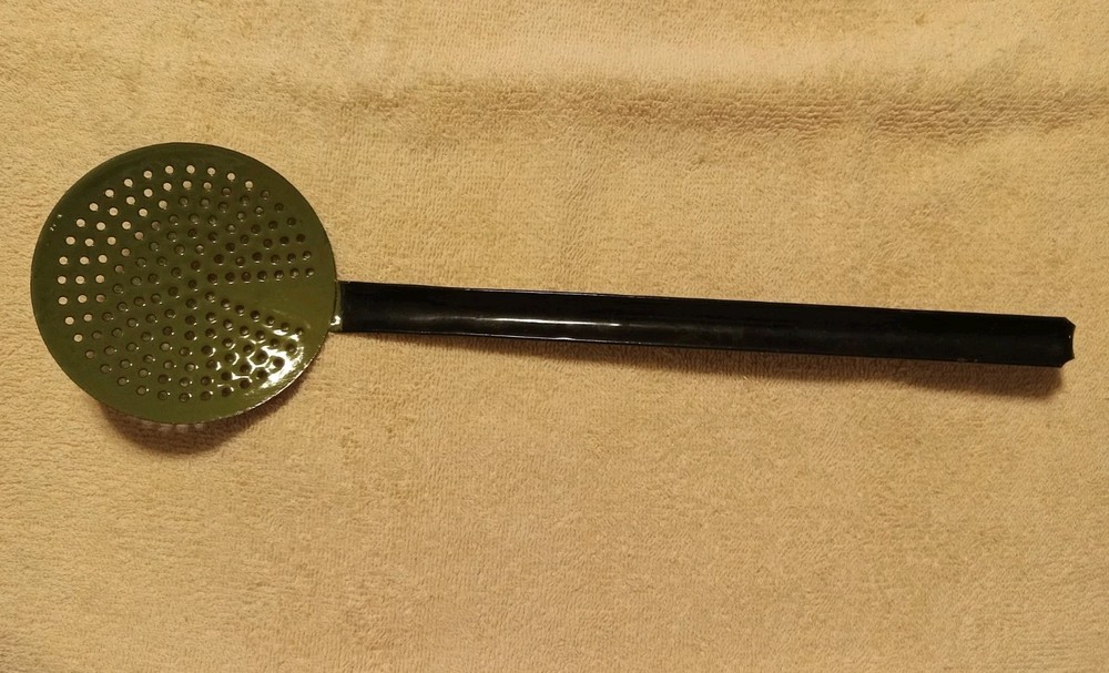 Enamelware Strainer Made In Poland