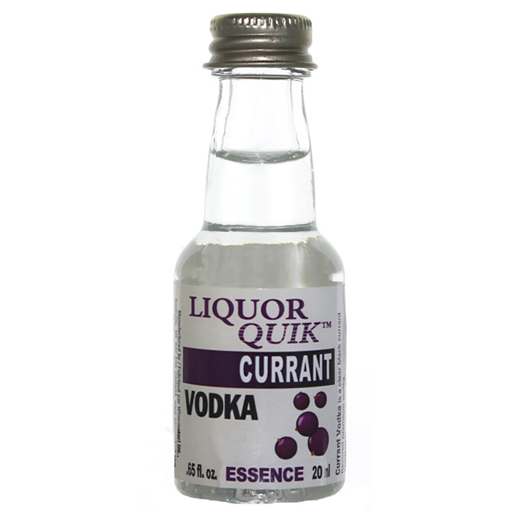 Liquor Quik Natural Vodka Essence 20 mL (Currant Vodka)