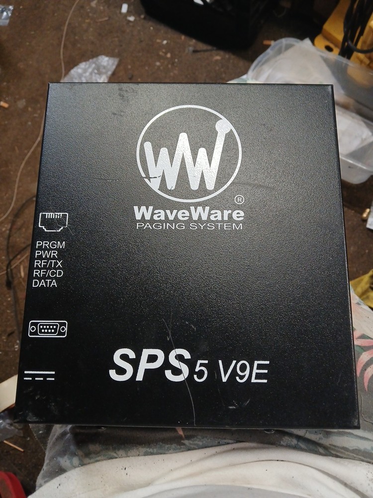 Wave Ware Paging System  SPS5 V9E