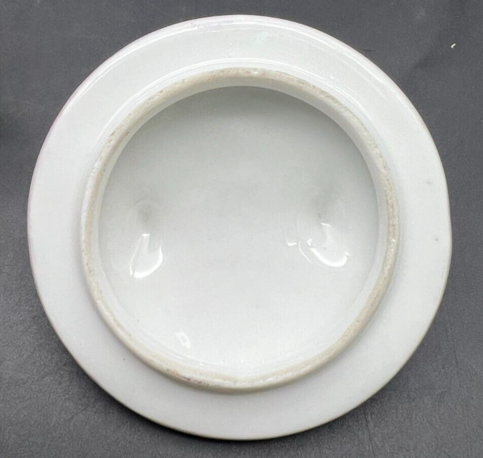 Hand Painted KPM China Sugar with Violets