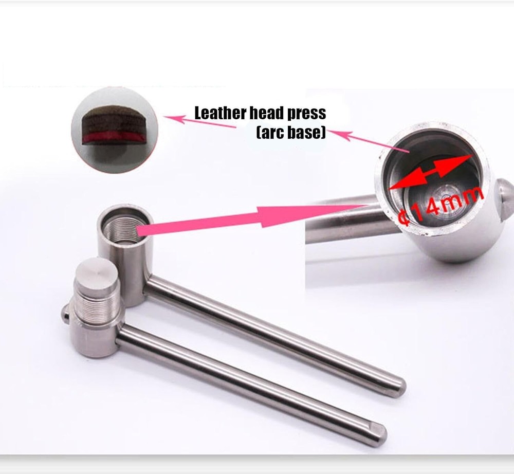 Billiard Cue Tip Press Tool | User-Friendly Cue Tip Compressor Billiard Supplies