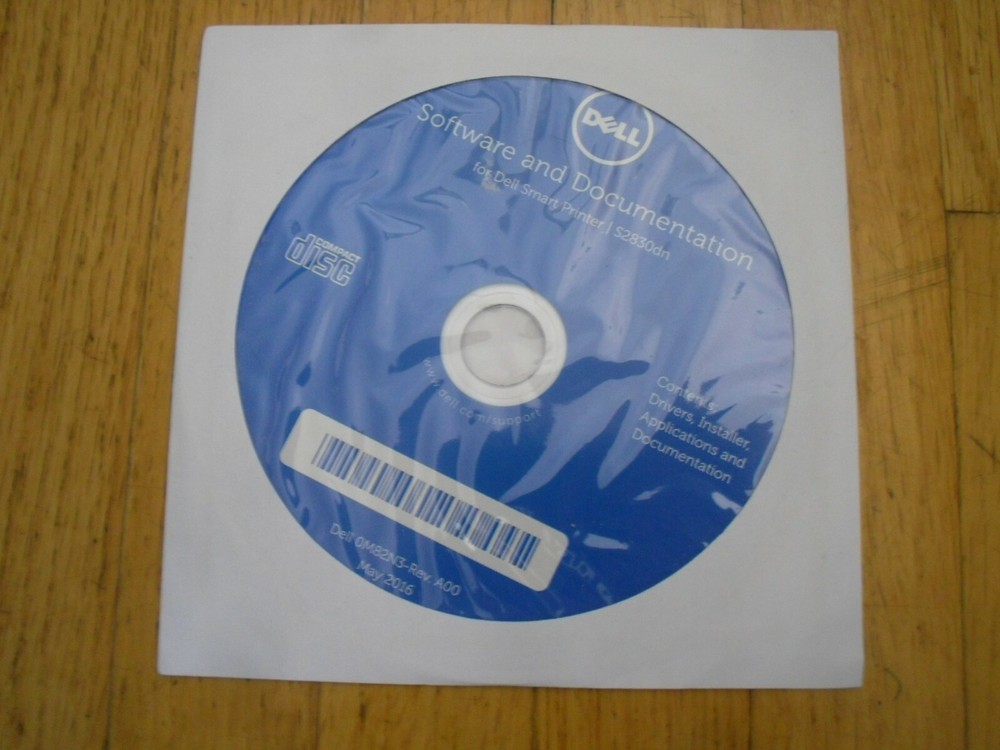 New !  Genuine Dell S2830dn Printer CD Software Drivers Utilities 0M82N3