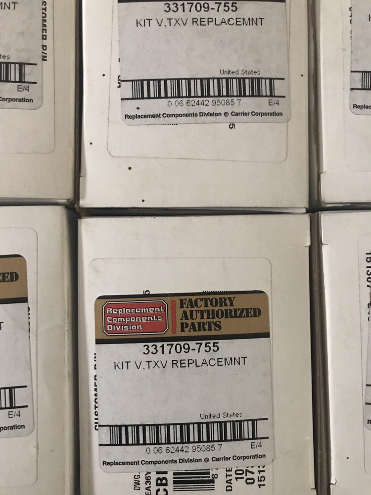 OEM Carrier 331709-755 Kit TXV Replacement NEW 3 Ton
