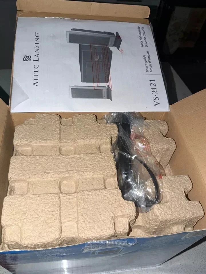 Open Box-Altec Lansing VS2121 Powered Audio System Computer 2.1 Stereo System