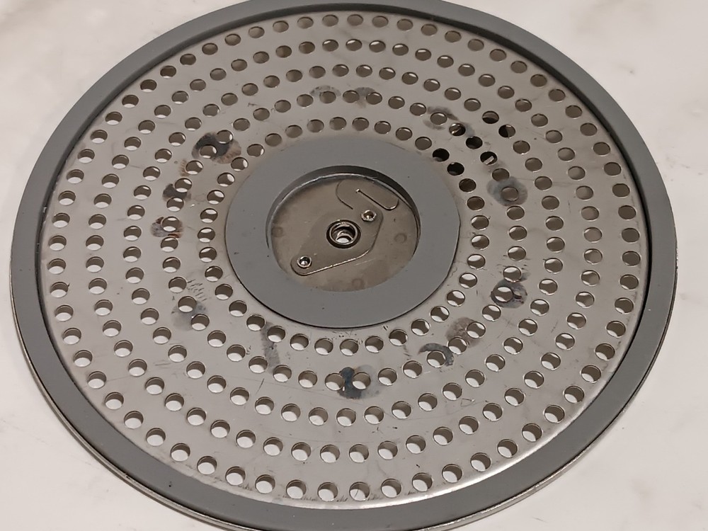 3 Round 7.25" Universal Metal Filter Retention Plates & Sterilization Container