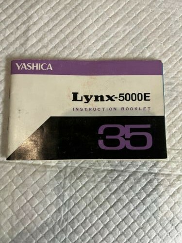 VINTAGE YASHICA IC LYNX 5000E RANGEFINDER CAMERA