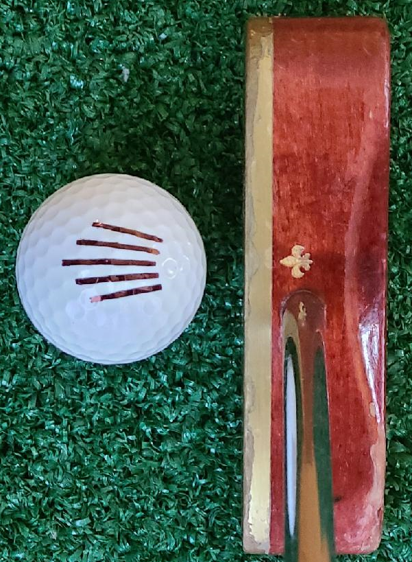 Aim Point Golf Ball Stencil