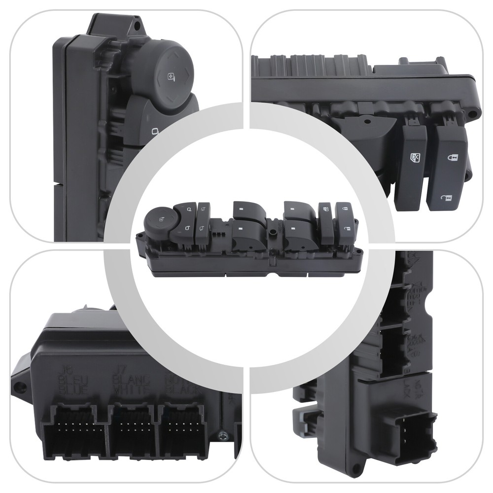 Left Inner For Cadillac Escalade Car Window Control Switch Driver Side 2009-2014