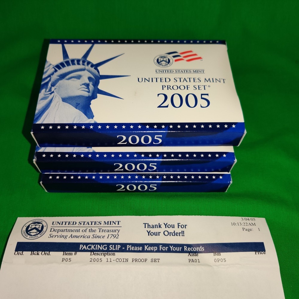 2005 S US Mint Proof Set OGP #0138