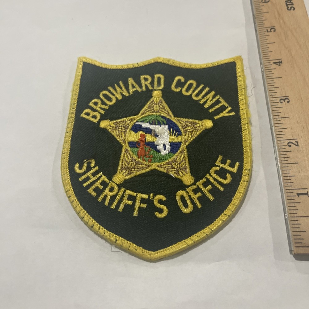 Broward County Sheriff's Office Florida Patch ~ F38