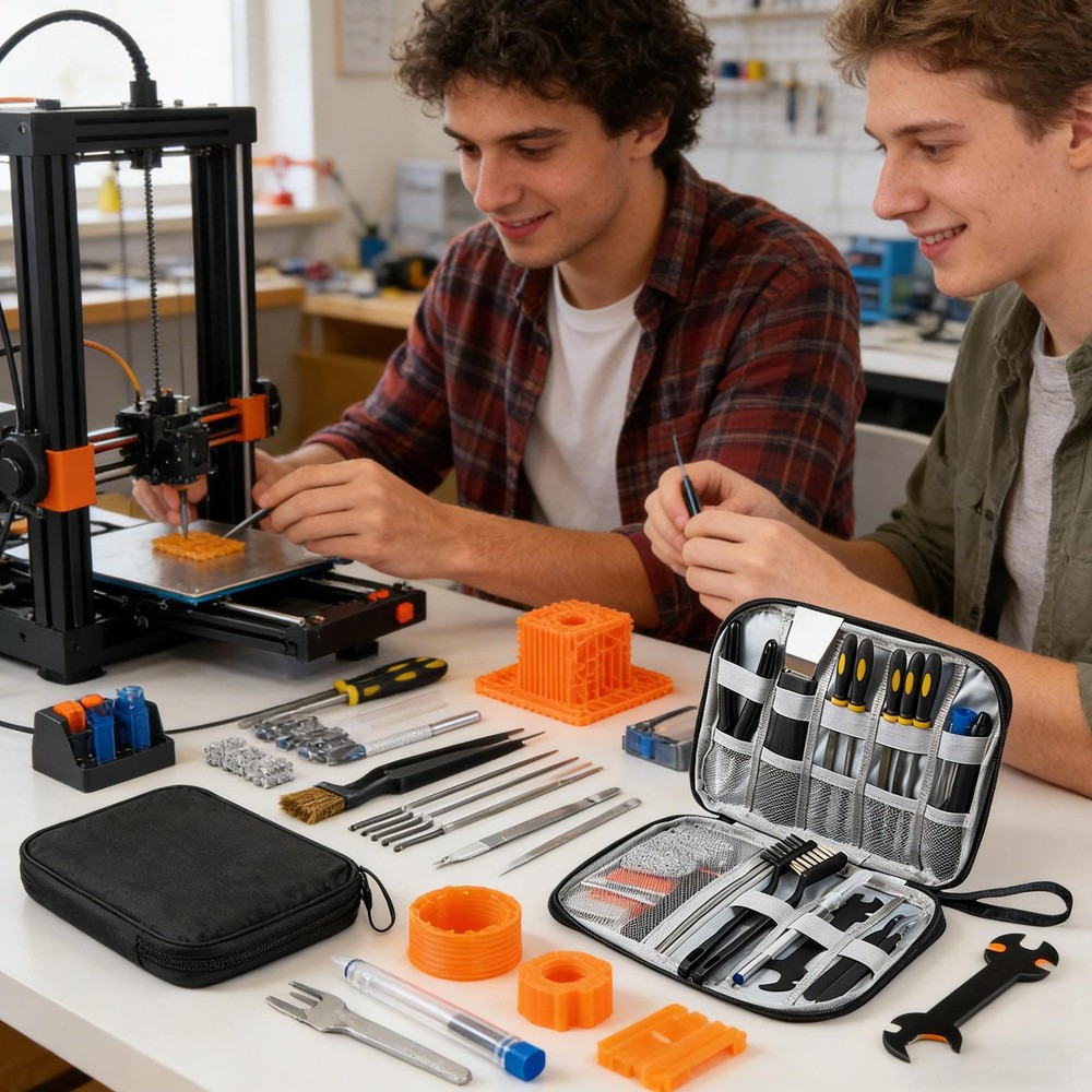 3D Printer Accessories Precision Non Slip Nozzle Maintenance Scraper