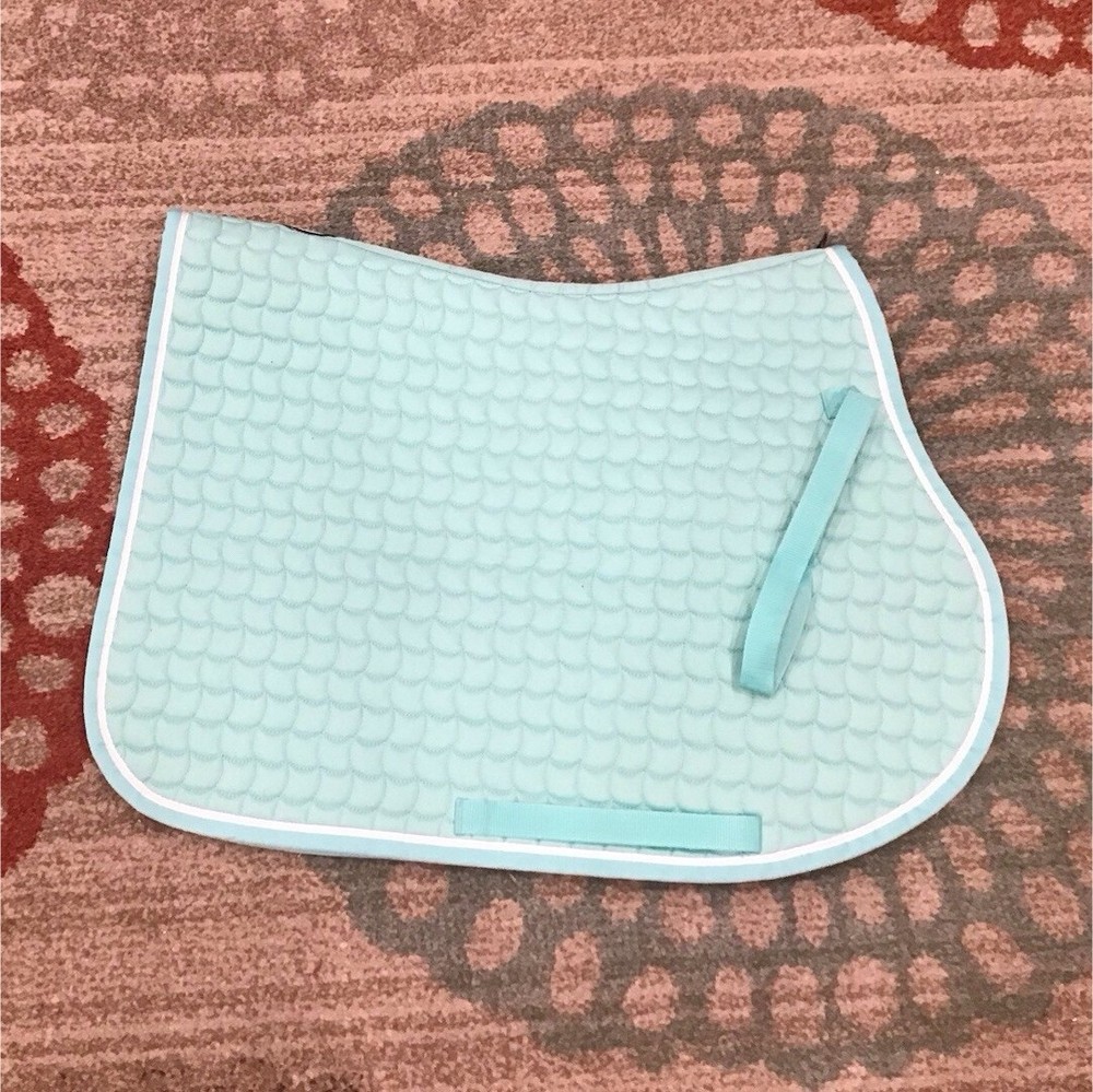 TGW RIDING teal Saddle Pad