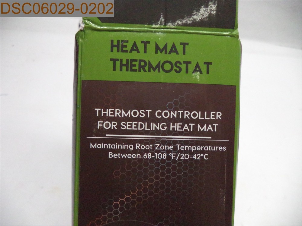 Seedling Heat Mat Thermostat Temperature Controller