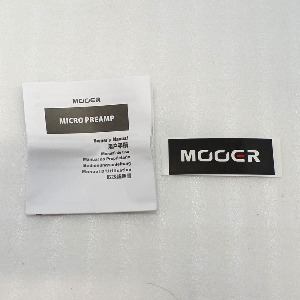 MOOER MICRO PRE 010 Effector