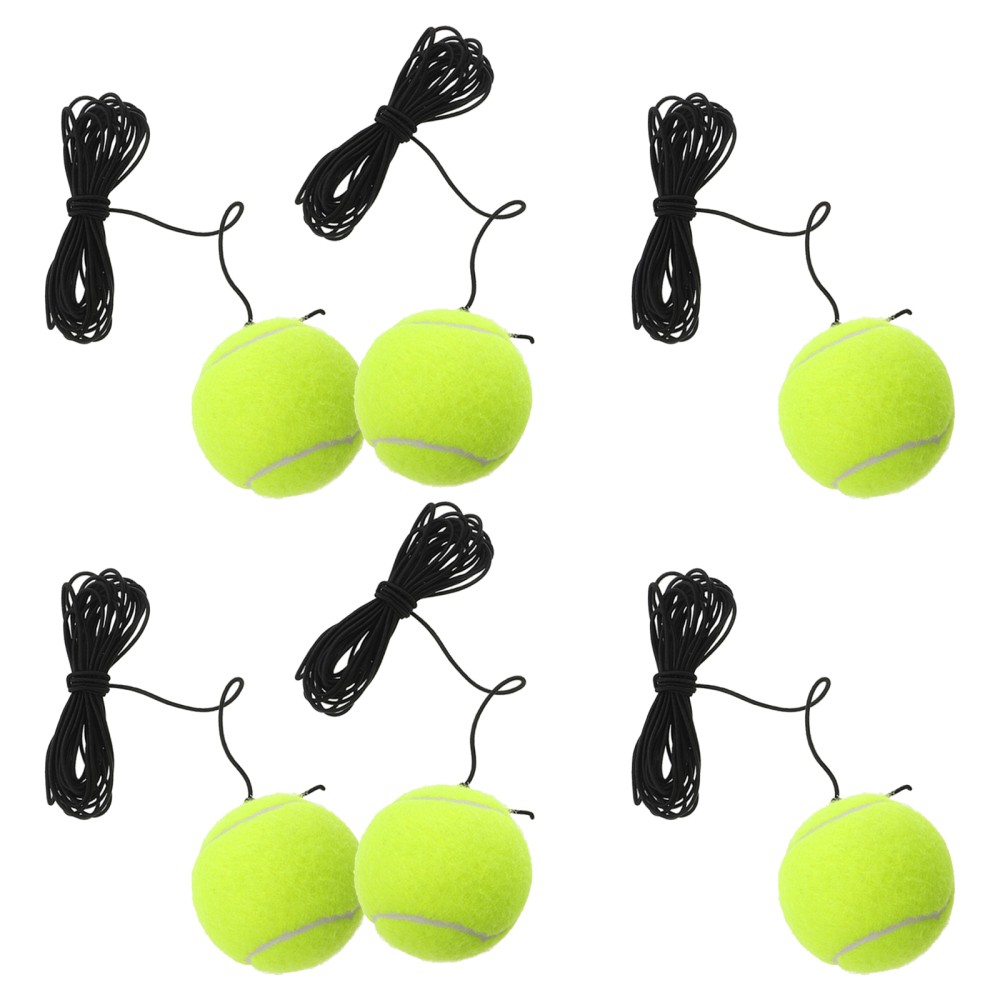 6 Pcs Tennis with Line Single Player Replacement for Practice