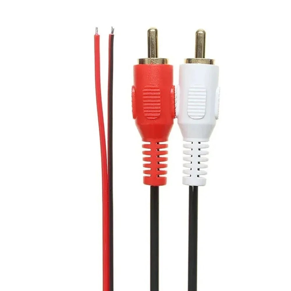 Car Audio Stereo Bluetooth AUX Receiver Module 2 RCA Interface Cable Adapter