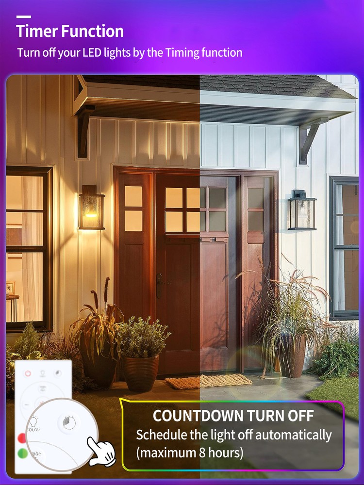 Remote Control For GE LED+ Color Changing LED Light Bulbs