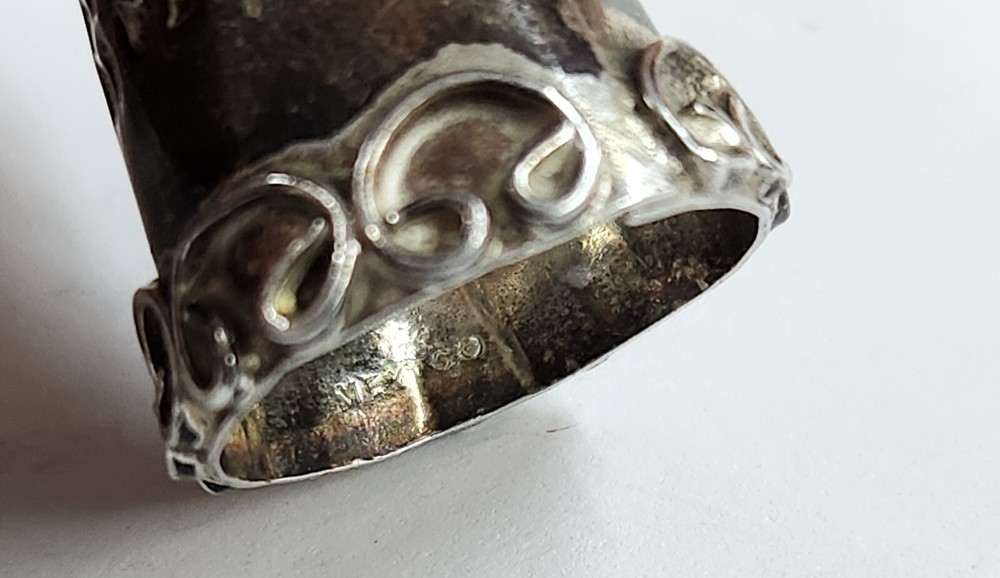 VINTAGE 925 STERLING SILVER THIMBLE