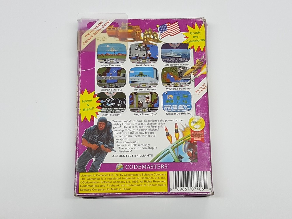 Fire Hawk Nintendo NES Box Only *(No Game, No Manual)*damage