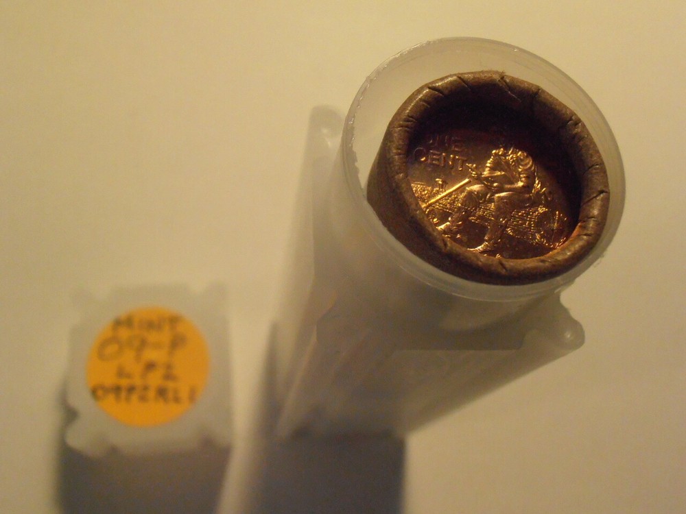 2009 P - LP3 BU Lincoln Cent Roll in Mint Wrapper (09P2RL1)