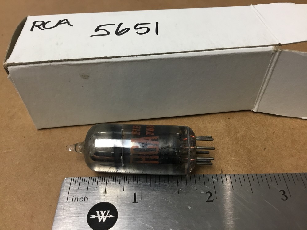 1  PC  RCA   5651   ELECTRON TUBE