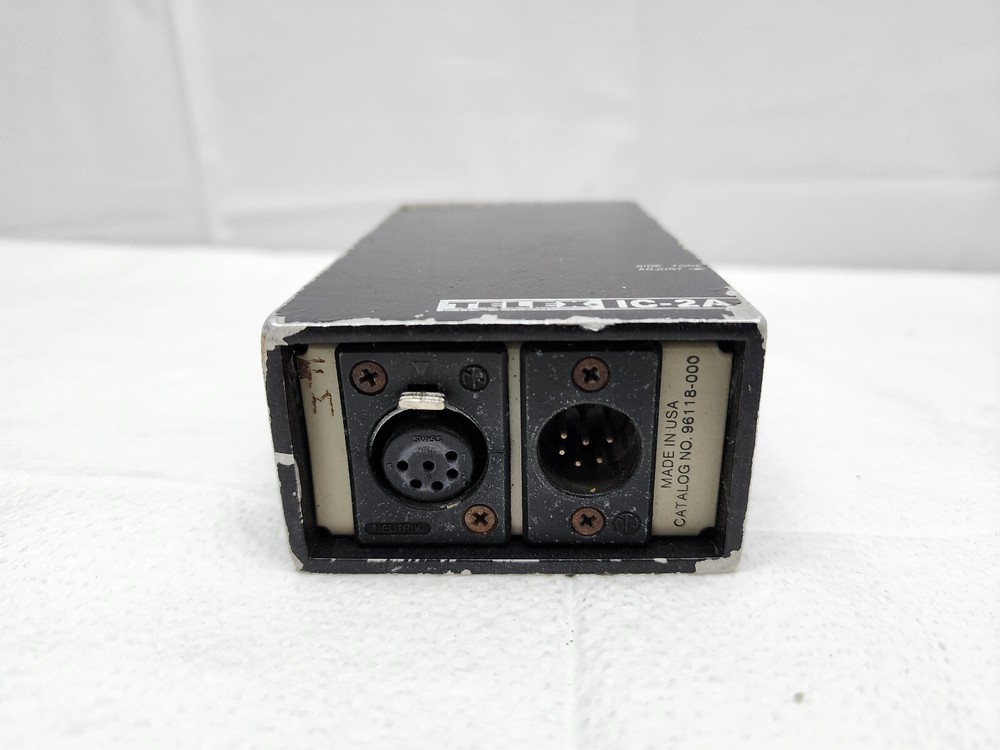 Telex IC-2A 2-Channel Wired Intercom Stereo Belt Pack