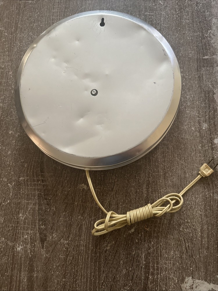 Vintage KAR PRODUCTS INC “ Keeping Things Moving “ Wall Clock - Working