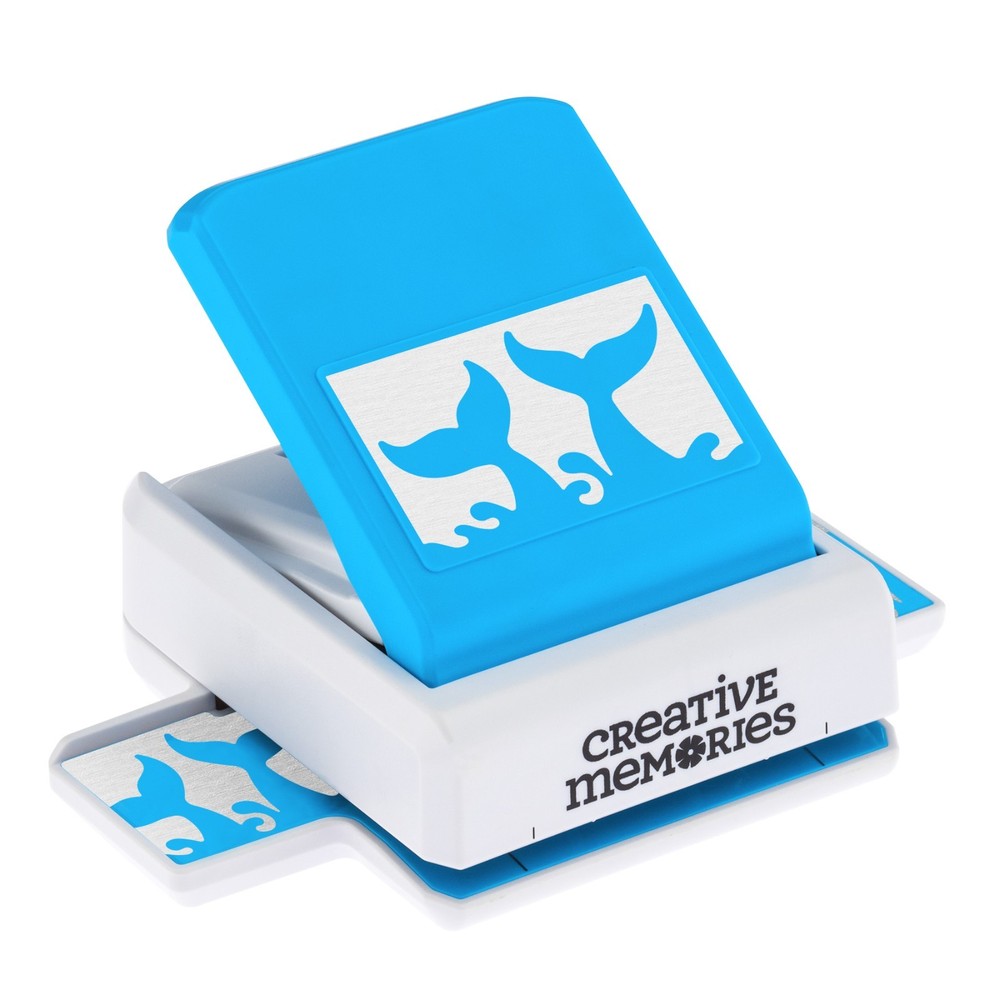 Creative Memories Whale Tail Decorative Border Punch