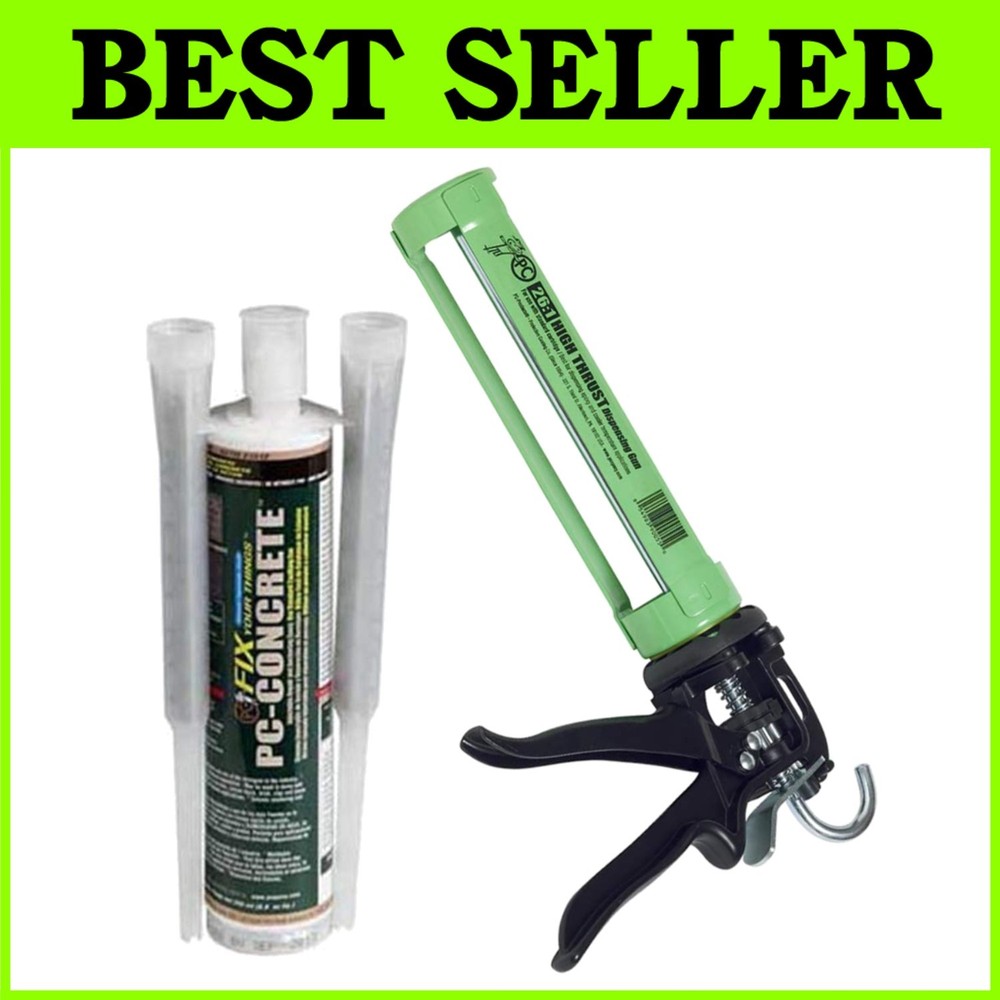 PC-Concrete Anchoring Paste 8.6 oz with Dispensing Gun