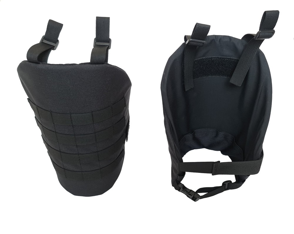 Thigh pads Black multiCam covers size XXL
