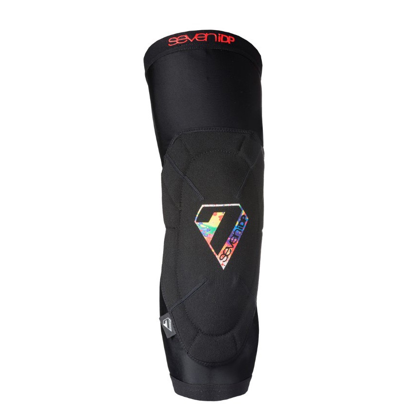7iDP LTD ED Sam Hill Knee Armor, XL, Black/Splatter