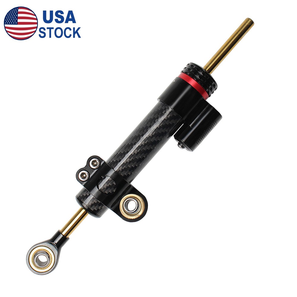 Motorcycle Universal Steering Damper Linear Stabilizer Safety Control Adjustable