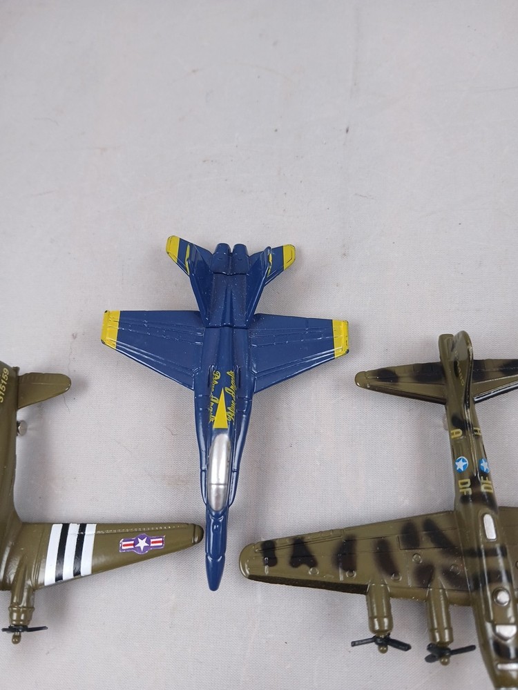 Lot 3 Die Cast Jet Airplane