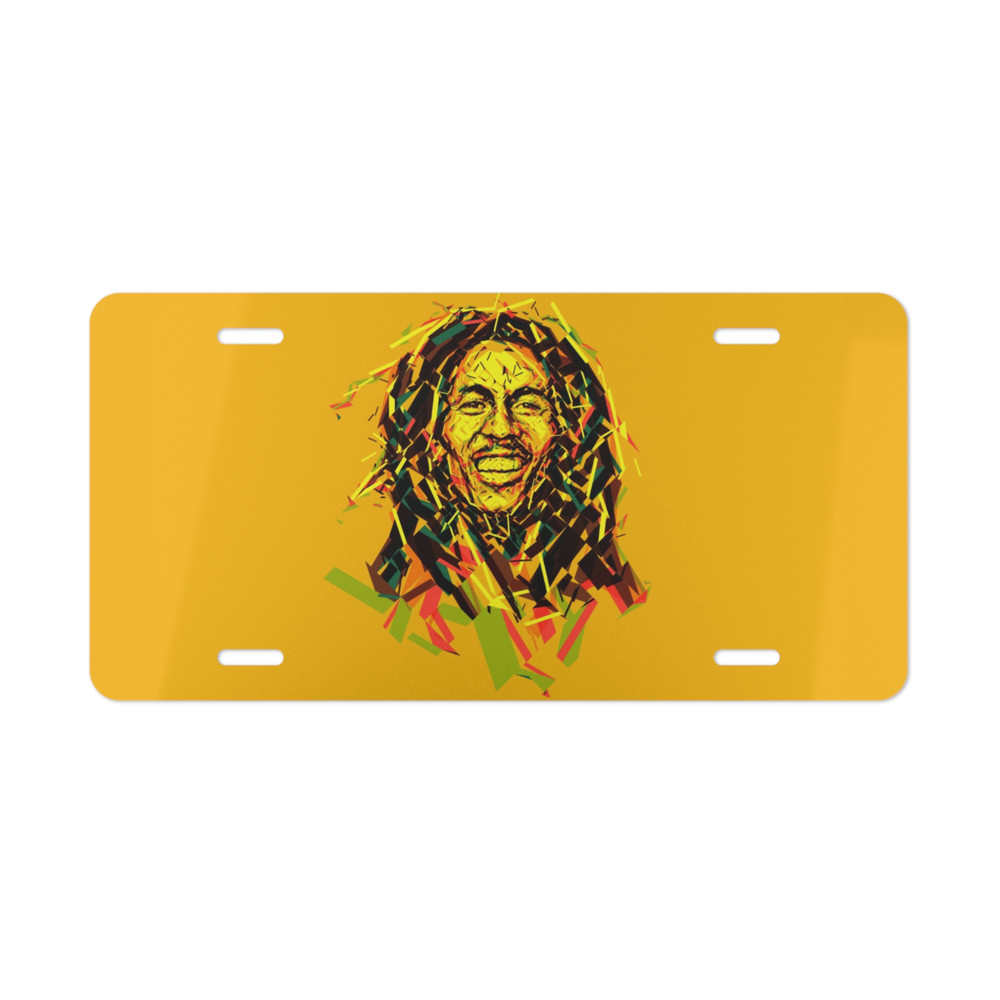 Bob Marley License Plate