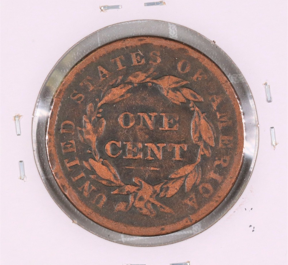 1838 Coronet Head Large Cent #10