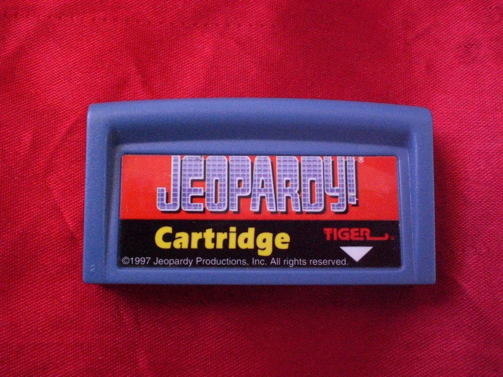 1997 Jeopardy! Cartridge Tiger Electronics