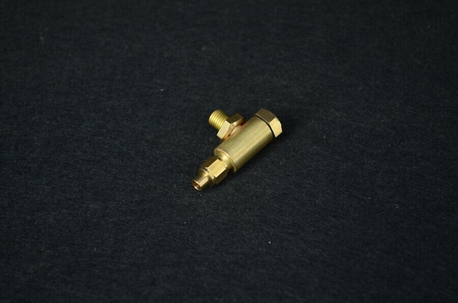 EngineXpert P6B Check Valve Flange Connector for 3mm Pipe - Brass