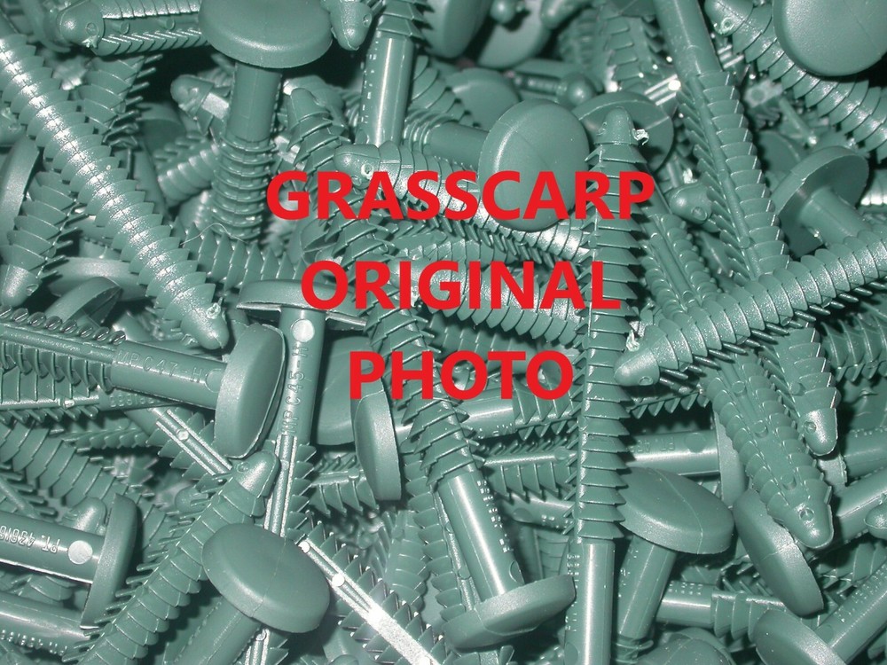 Forest Green (200 EA) Shutter Fastener /Lock/ Vinyl Shutter/Spike/Nail/Peg/Bulk