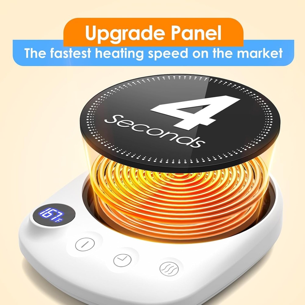 Coffee cup warmer Desktop automatic shut-off coffee cup warmer,