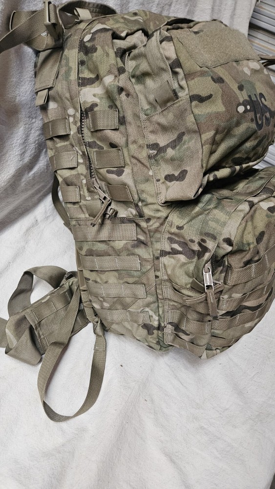 USGI Medium Rucksack Molle II OCP Ruck Backpack Complete Assembly
