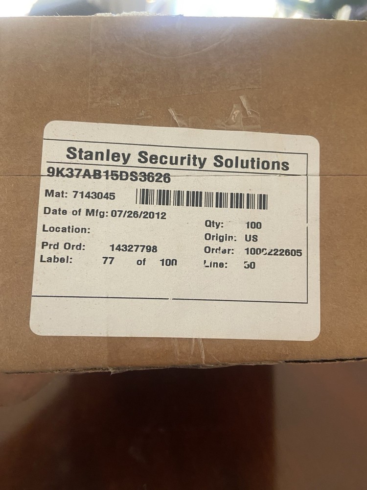 BEST Stanley IC Core Entry Lever set
