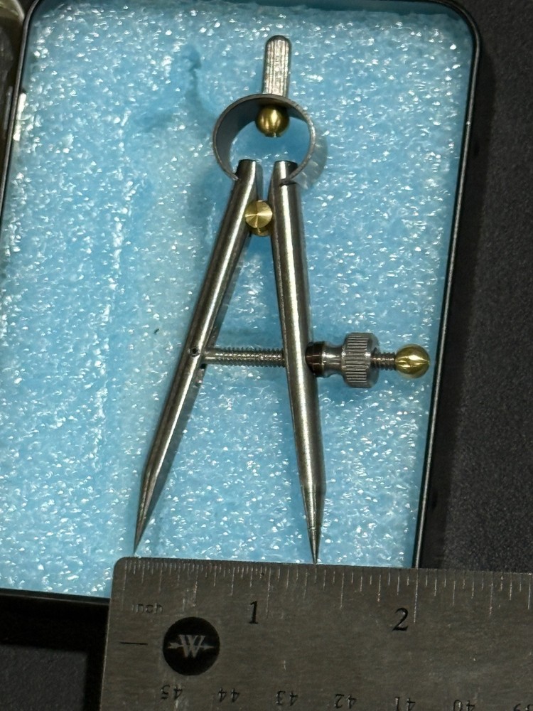 3" Solid Carbide Tipped Precision Divider / marking tool