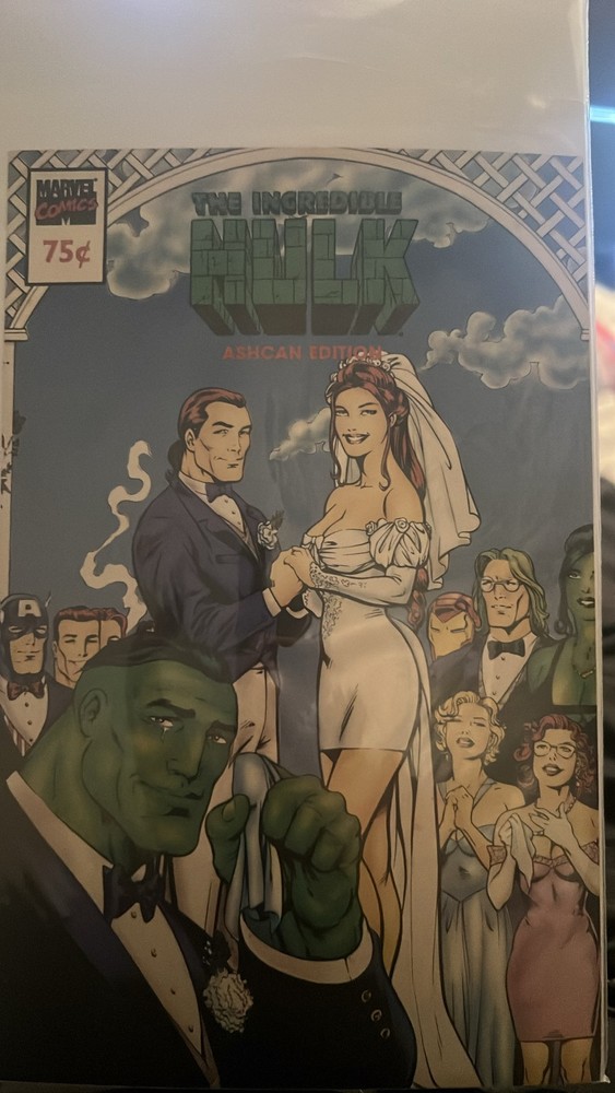 Hulk Ashcan Ed .75 Marvel Comics 1994 Wedding