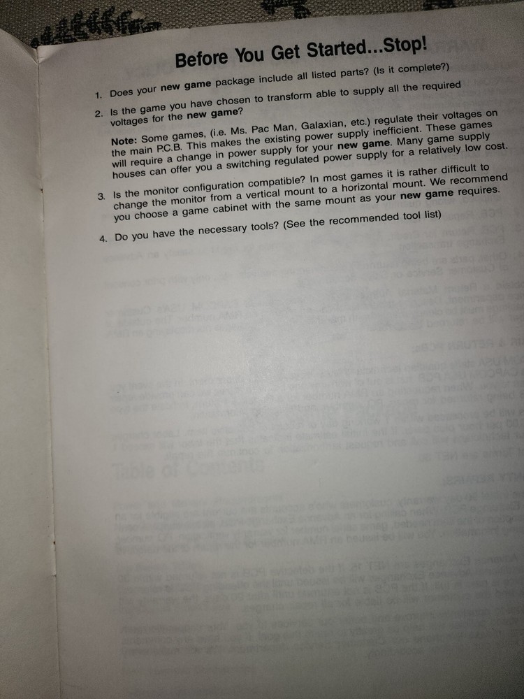 U N Squadron Manual Capcom Arcade